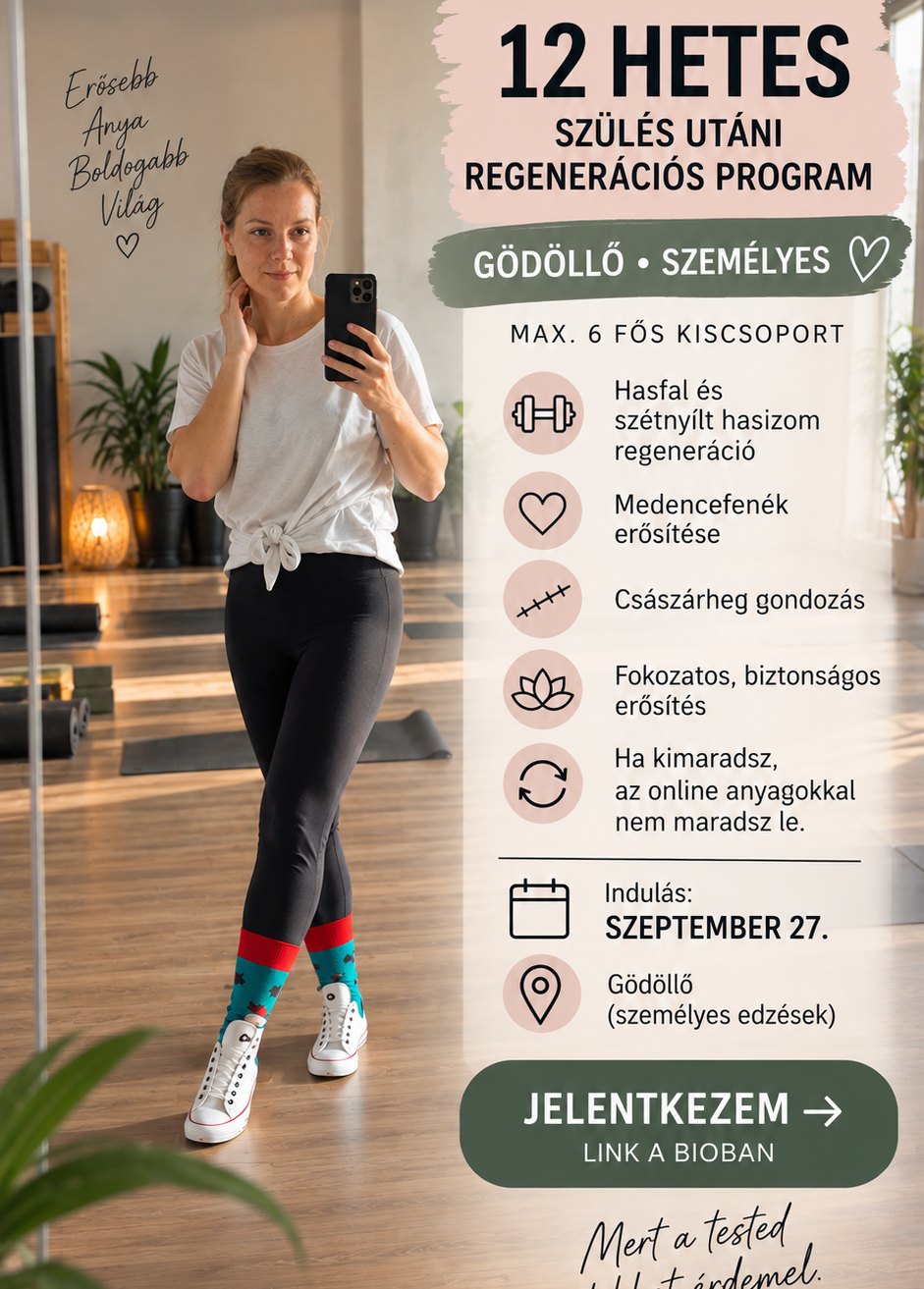 Szétnyílt hasizom torna